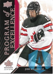 2019 Team Canada Juniors Program of Excellence Josh Williams #108